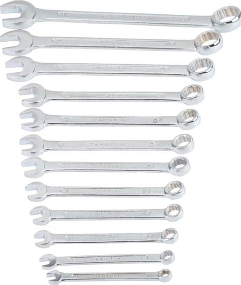 TAPARIA CSS12 Combination Spanner Set Double Sided Combination Wrench ...