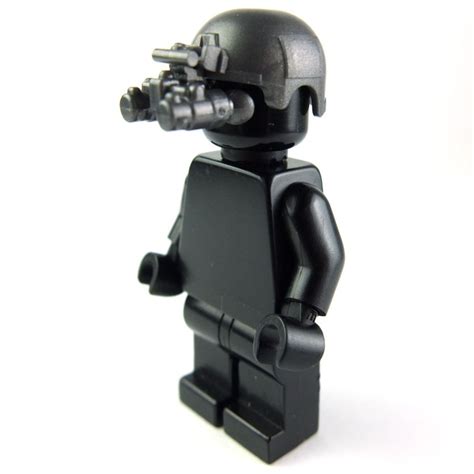 Lego Custom Si-Dan Toys Casque IBH + Night Vision (ANVIS-9) (Iron black ...