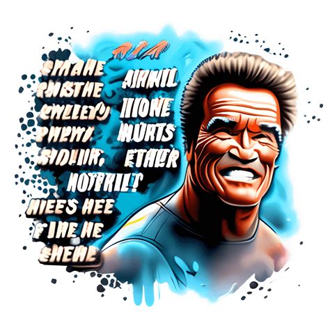 Arnold Schwarzenegger's 80year Motivational Graphic · Creative Fabrica