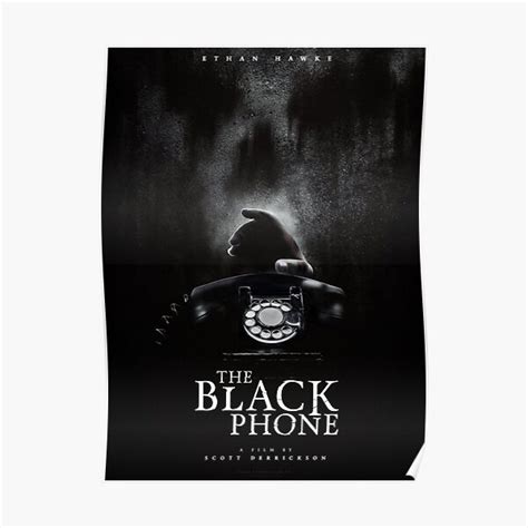 "The Black Phone Movie Poster" Poster for Sale by derrymaine | Redbubble