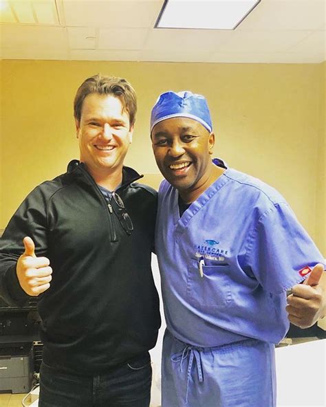 Moments after surgery on a LASIK enhancement procedure. He was the ...