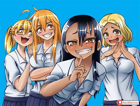 nagatoro brought her friends. Art made by NiceNoms on deviantart : r/nagatoro