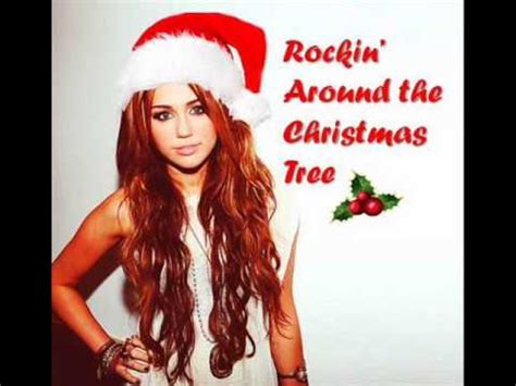 Miley Cyrus - Rockin' Around the Christmas Tree (Audio) (HQ) - YouTube