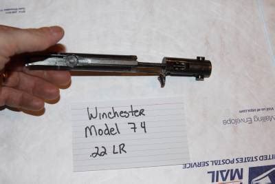 Original Winchester 74 complete bolt assembly 22 long rifle parts | eBay