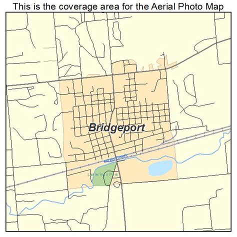 Aerial Photography Map of Bridgeport, IL Illinois