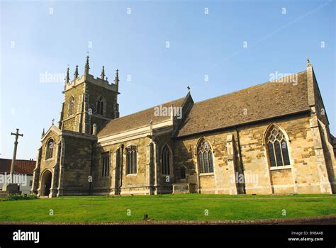 Alford Lincolnshire Market Town Church England Stock Photo - Alamy