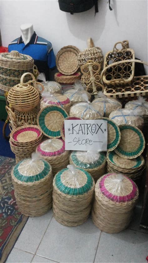 Jual Piring Rotan, Anyaman Rotan Alami di lapak Katroxs Store katroxs_clothing