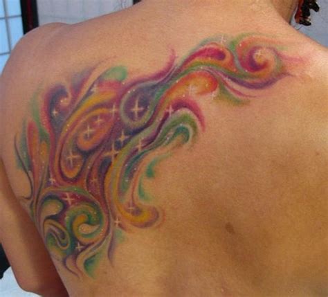 Colour! | Swirl tattoo, Abstract tattoo, Abstract tattoo designs