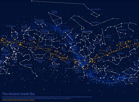 Constellation map | Astronomy constellations, Constellations ...