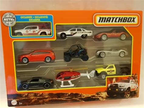 2021 MATCHBOX 9-PACK w/Exclusive Toyota Tacoma / Volvo V60 / '76 Corvette GVY71 $21.44 - PicClick