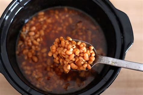 Crock Pot Baked Beans Recipe With Salt Pork or Bacon