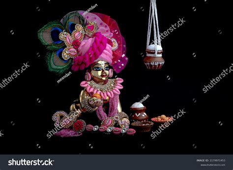 Bal Krishna Laddu Gopal Brass Statue Stock Photo 2179971453 | Shutterstock