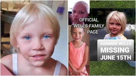 Summer Wells Human Remains Found? No, She's Still Missing