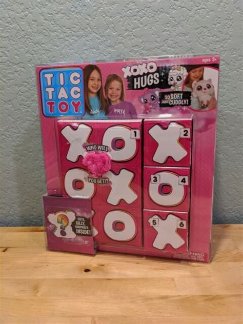 TIC TAC TOY XOXO Hugs Surprise Plush Toy w/ Swappable Wings & 4 ...