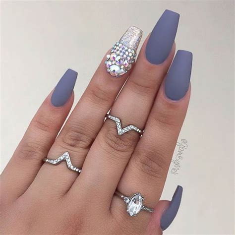 25 Cool Matte Nail Designs to Copy in 2017 | StayGlam