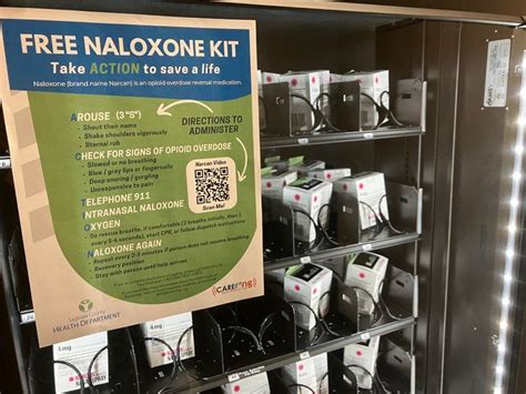 Saginaw County Health Dept. installs Narcan vending machines - mlive.com