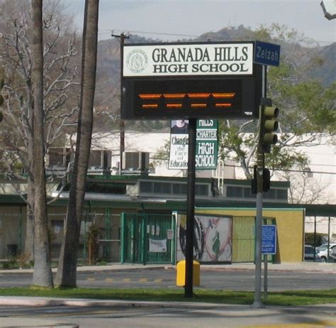 Granada Hills High School !! Class of 1971....What memories ...