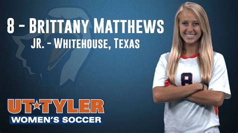 Brittany Matthews' international soccer career