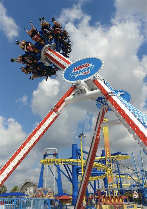 NewsPlusNotes: Fun Spot America Orlando Opens New Headrush 360 Thrill Ride