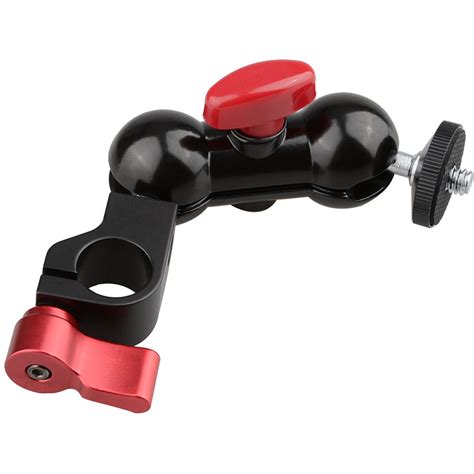 CAMVATE Single-Rod Clamp with 360° Swivel Ball Head C1443