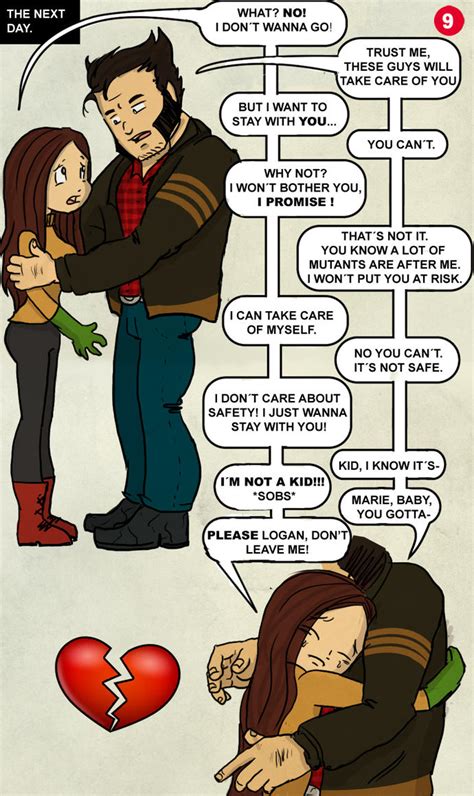 Wolverine and Rogue Comic 9 by yeyforme on DeviantArt