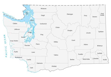 Washington County Map - GIS Geography