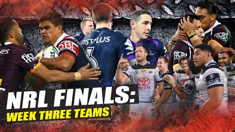 NRL finals teams 2017: Preliminary finals, week three teams, Melbourne Storm, Brisbane Broncos ...