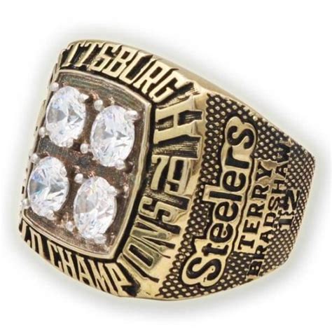 Terry Bradshaw Pittsburgh Steelers 1979 Super Bowl XIV Championship ...