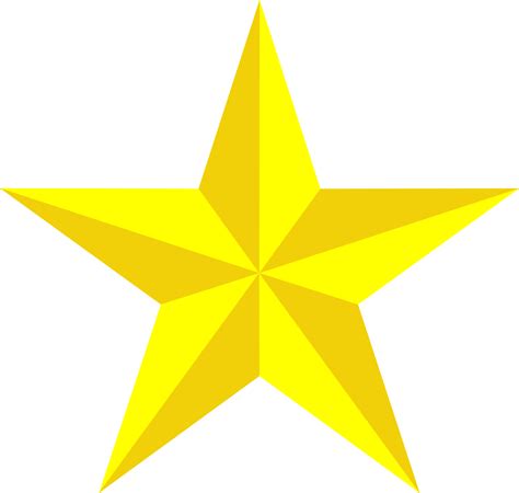 Download Star, Yellow, 3D. Royalty-Free Vector Graphic - Pixabay