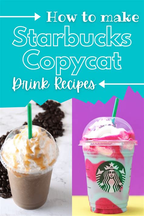 Most Popular Starbucks Copycat Drink Recipes - Making Frugal FUN