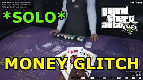 GTA 5 Online MONEY GLITCH! Casino 3 Card Poker $900,000 Every 1 HOUR! - YouTube