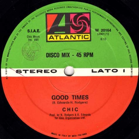 Chic - Good Times (1979, Vinyl) | Discogs