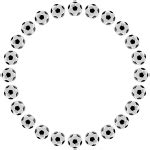 Soccer Ball Peace Sign | Free SVG