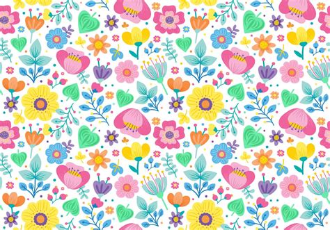 Cute Seamless Ditsy Floral Pattern 161977 Vector Art at Vecteezy