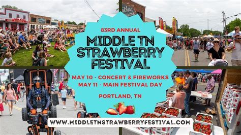 83rd Annual Middle TN Strawberry Festival - Portland, TN, Downtown Portland, TN, May 11 2024 ...