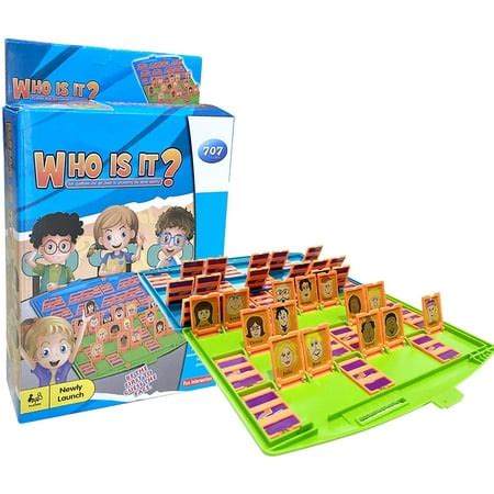 Who is it ? Game Original Guessing Game for Kids Ages 6 and Up for 2 ...