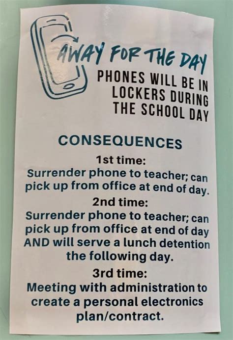 Away for the Day: New Cell Phone Policy at WMS – The Bite