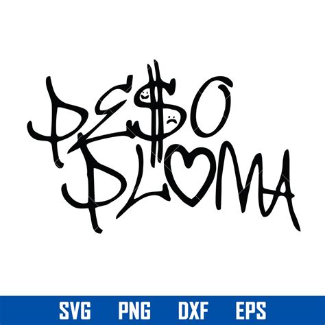 Peso Pluma Svg, Peso Svg, Peso Pluma Silhouette Svg, Png Dxf - Inspire Uplift