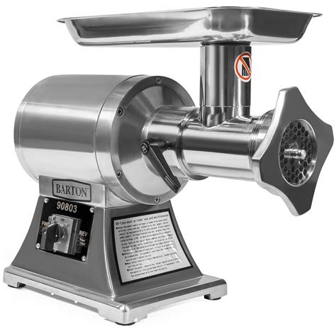 Barton 1100W Electric Meat Grinder Mincer Stainless Steel Sausage Maker #22 Grinder Cutting ...