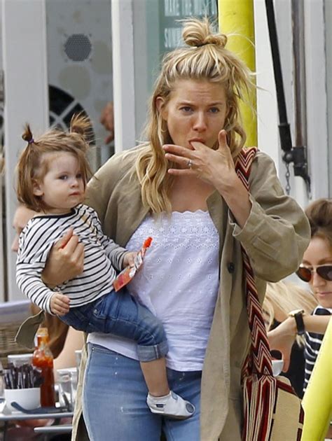 Sienna Miller & Marlowe Take a Stroll in London | Celeb Baby Laundry