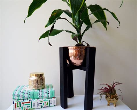 Copper Wood Planter: Mid Century Inspired DIY