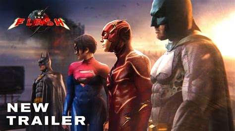 THE FLASH – New Trailer (2023) Ben Affleck, Michael Keaton, Ezra Miller Movie | Warner Bros ...