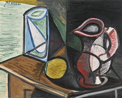 picasso, pablo verre et piche ||| still life ||| sotheby's ...