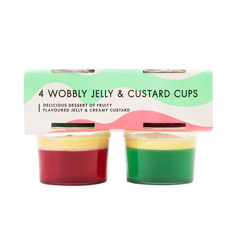 Fresh Wobbly Jelly & Custard Cups 3 x 145 g | Woolworths.co.za