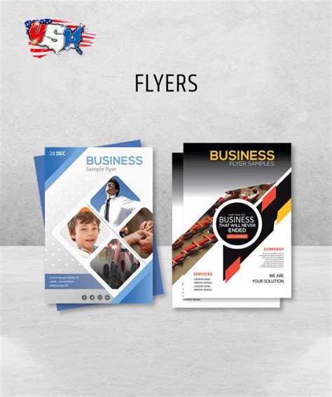 Flyers - USA Printing & Signs