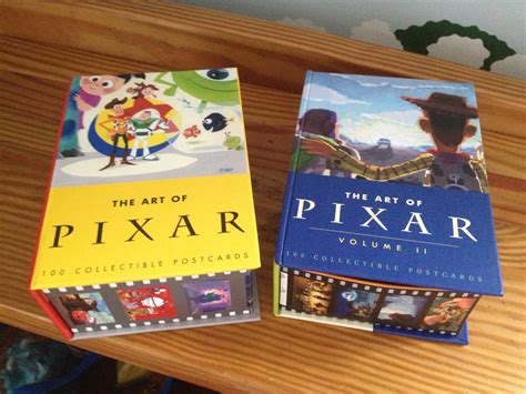 Dan the Pixar Fan: Pixar Collection: "The Art of Pixar Collectible Postcards" Volumes 1 & 2