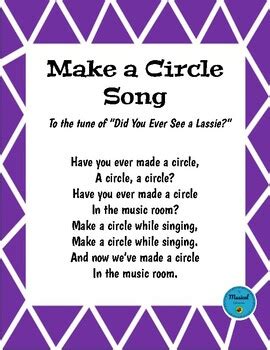 Make a Circle Song by The Musical Librarian-Rachael Spears | TpT