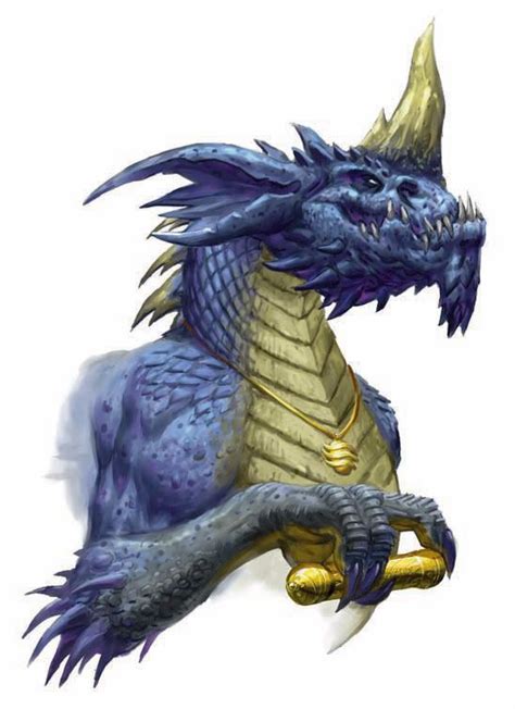 blue-old | Blue dragon, Dungeons and dragons art, Dnd dragonborn