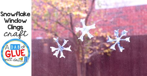 Snowflake Window Clings