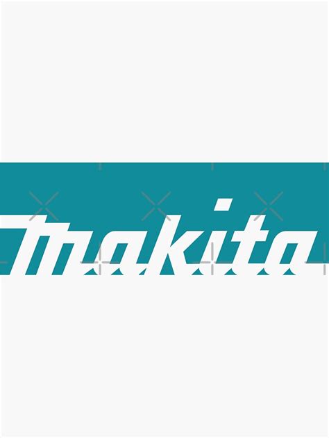 "MAKITA" Sticker for Sale by bubbles-garage | Redbubble